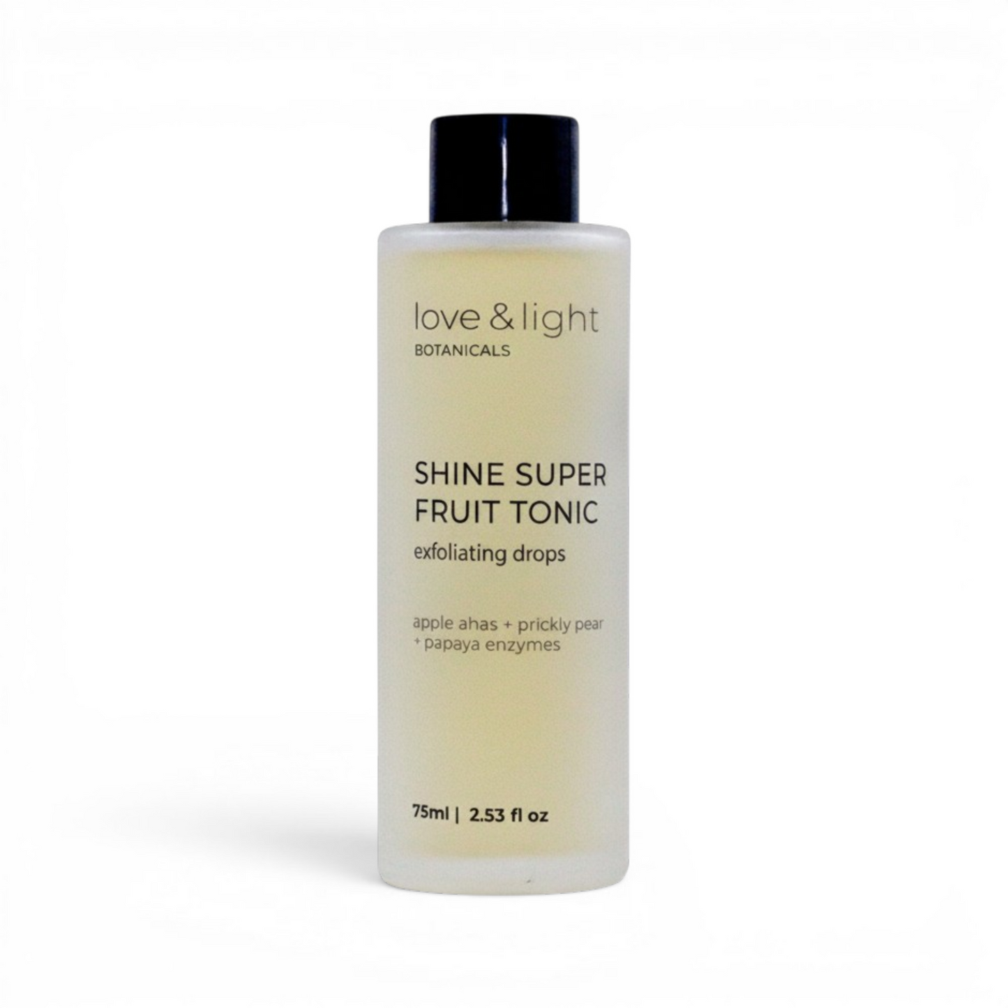 Shine superfruit exfoliating tonic