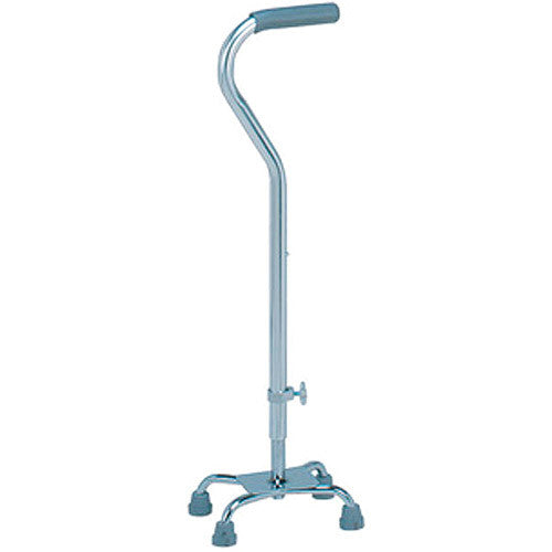 Carex Small Base Quad Cane With Offset Handle