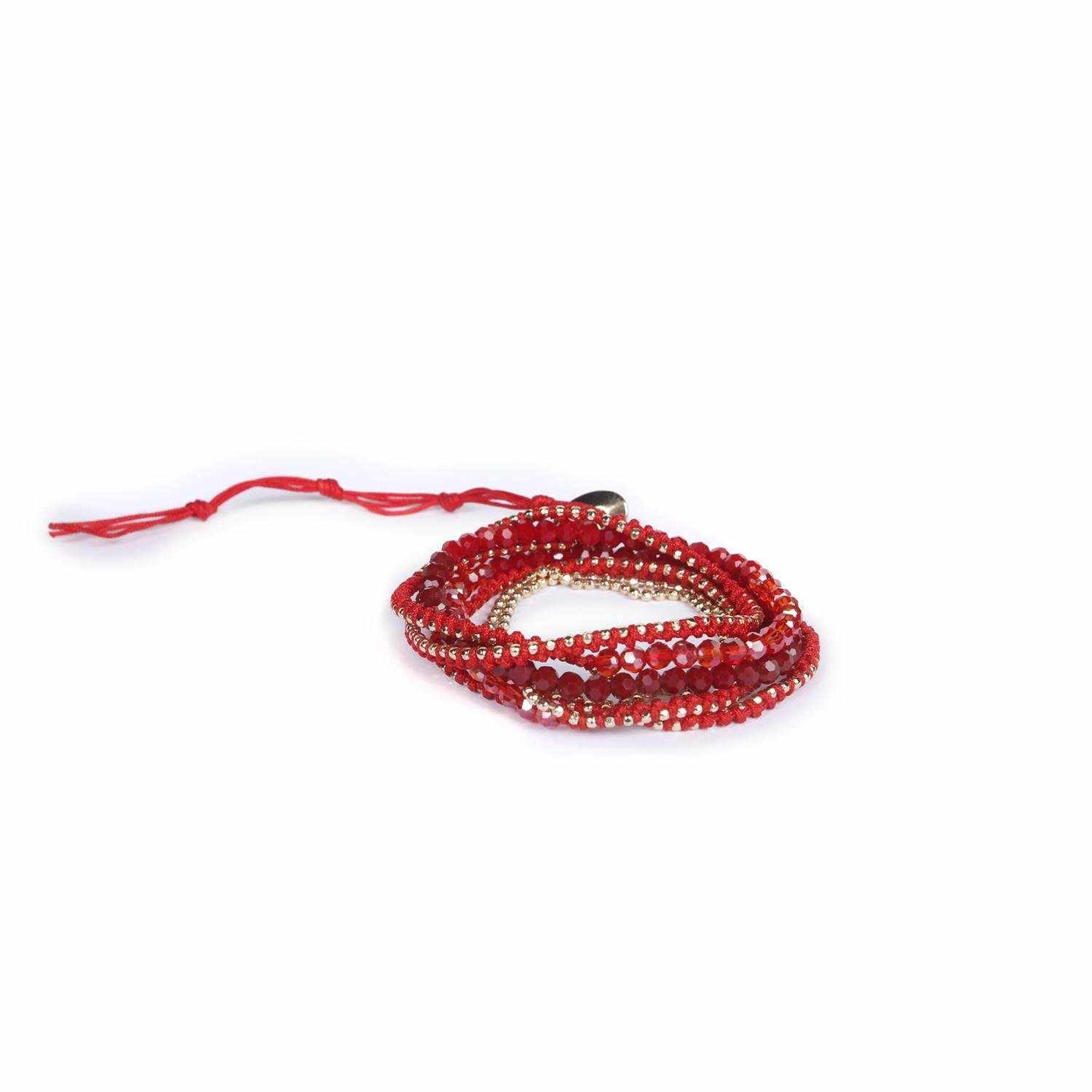 Anita Bead and Chain Wrap Bracelet | Necklace Assorted - Thailand