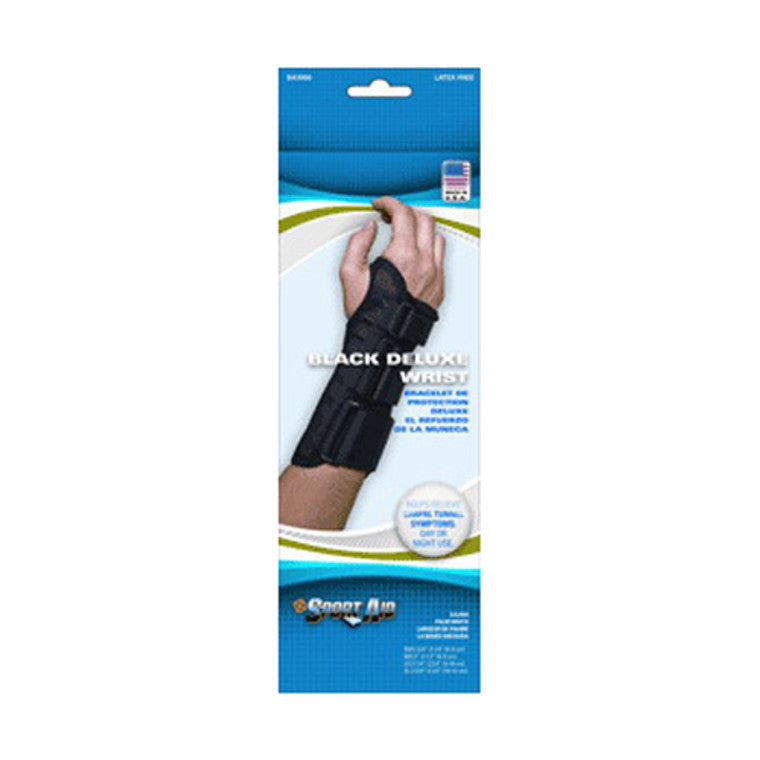 Scott Specialties Inc Wrist Brace DLX RGHT BLK SPRTD Size: MED - Osadia Concept Store