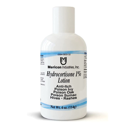 Hydrocortisone 1 % Maximum Strength Anti Itch Ivy Poison Lotion, 4 Oz