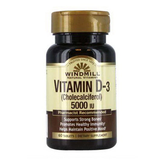 Windmill Vitamin D-3 5000 Iu Tablets