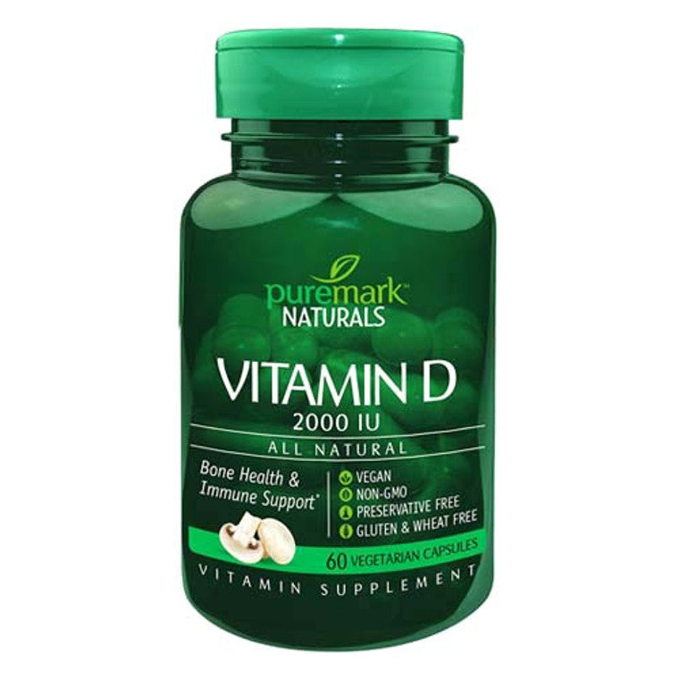 Puremark Vitamin D 2000 Iu Vegetarian Capsules