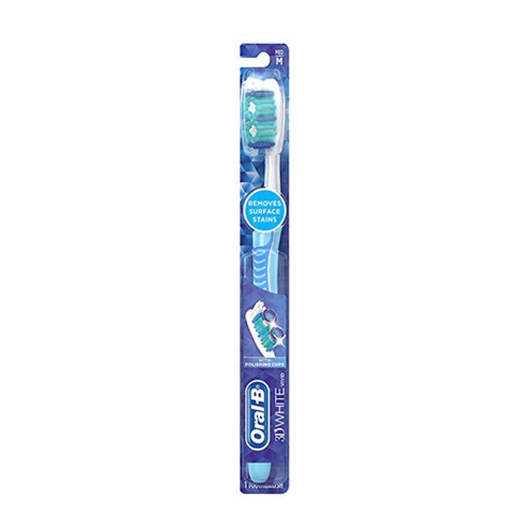 Oral-B 3D White Vivid 35 Medium Manual Toothbrush