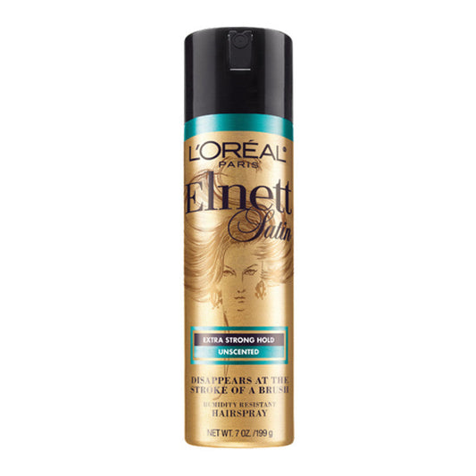 L'Oreal Paris Elnett Satin Extra Strong Hold, Light Hairspray Unscented