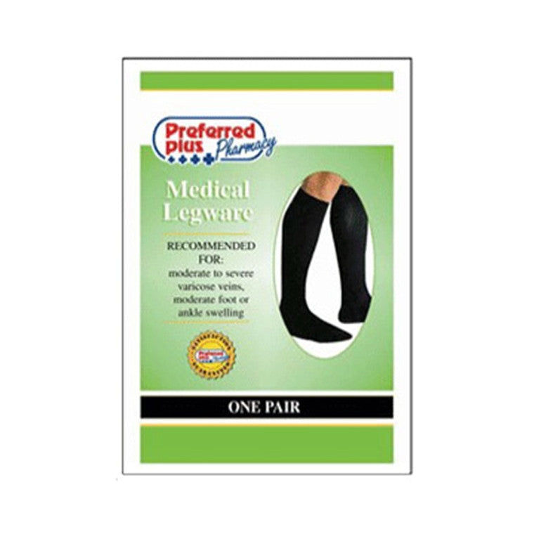 Scott Specialties QCS Men's Medical Legwear Firm Brown Large 1 Pair