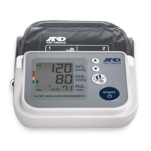 A&D Medical Blood Pressure Monitor W & Wide Cuff