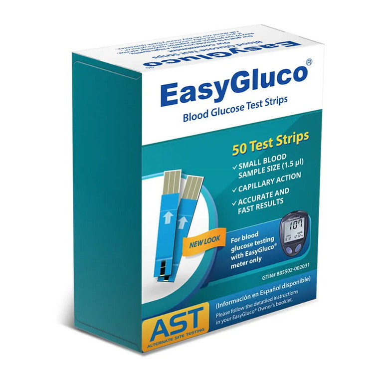 EasyGluco Blood Glucose Test Strips