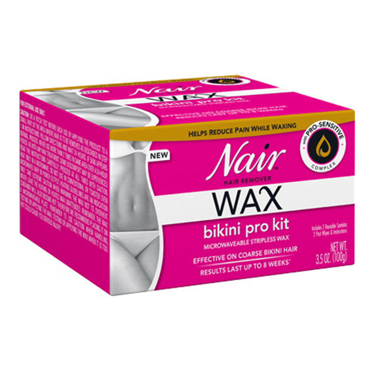 Nair Hair Removal Remover Wax Bikini Pro Kit 3.5 Oz 2019