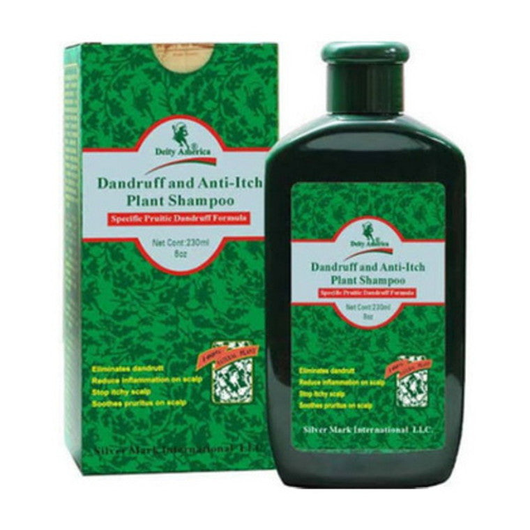 Deity America Dandruff And Anti Itch Plant Shampoo 8 Oz