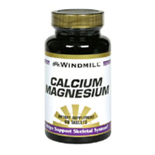 Windmill Calcium Magnesium 1000mg/500mg Tablets 60ct