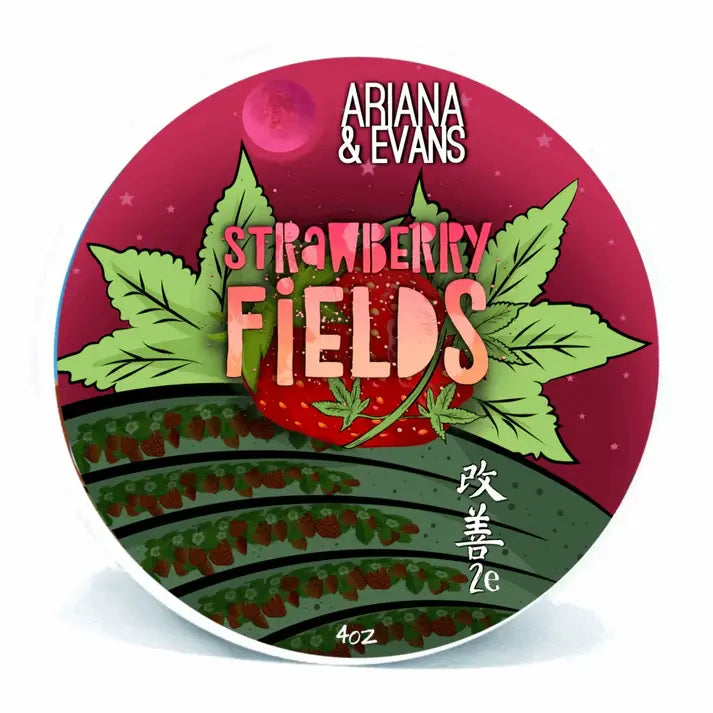 Ariana & Evans Strawberry Fields Shaving Collection