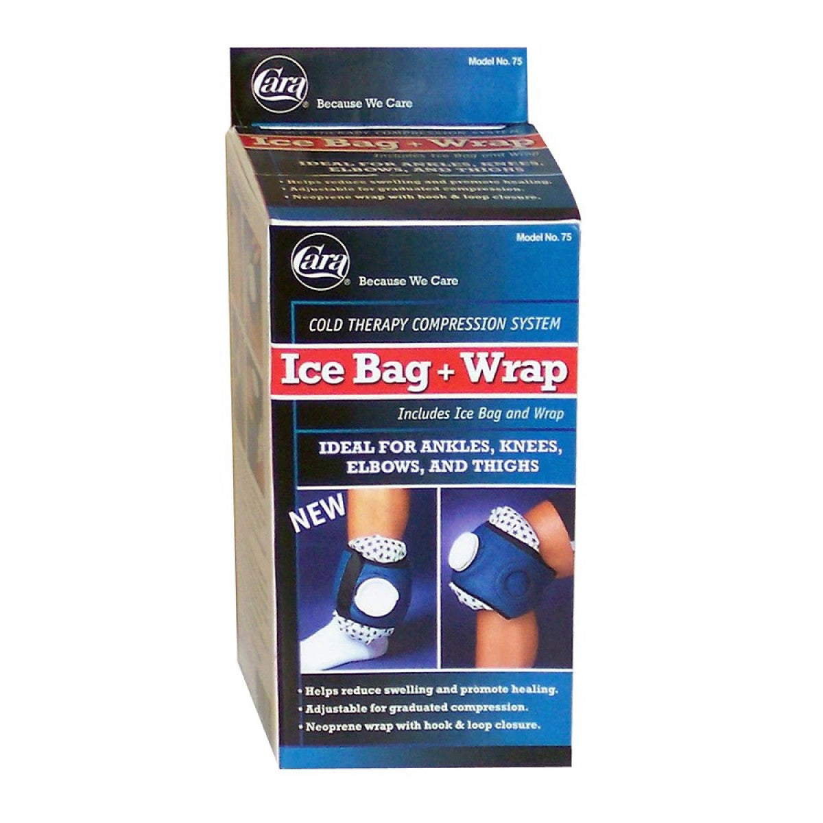 Cara Compression Ice Bag With Wrap Strap