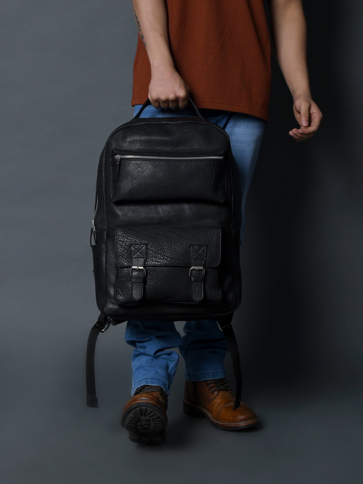 NoirTrek Leather Backpack 2.0 - Osadia Concept Store
