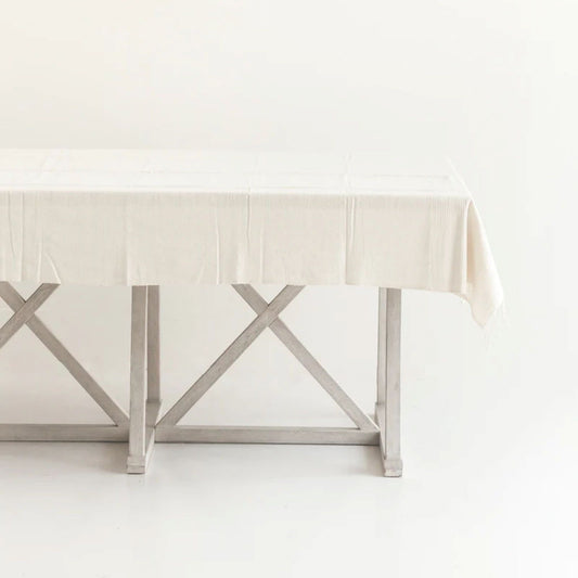 Riviera Cotton Tablecloth 96"