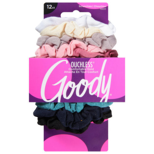 Goody Value Skinny Scrunchie – 12