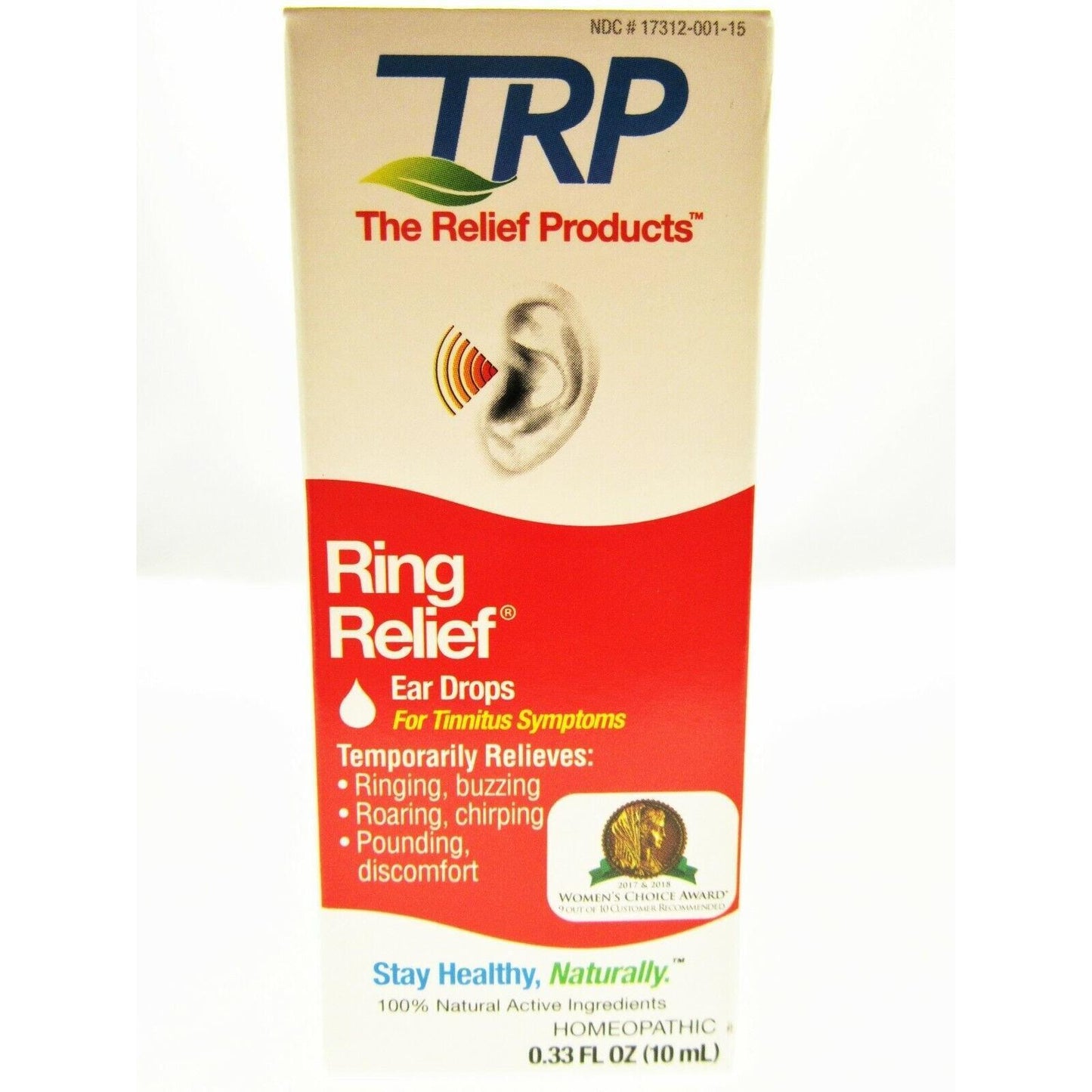 TRP Ear Drops Ring Relief Homeopathic Medicine