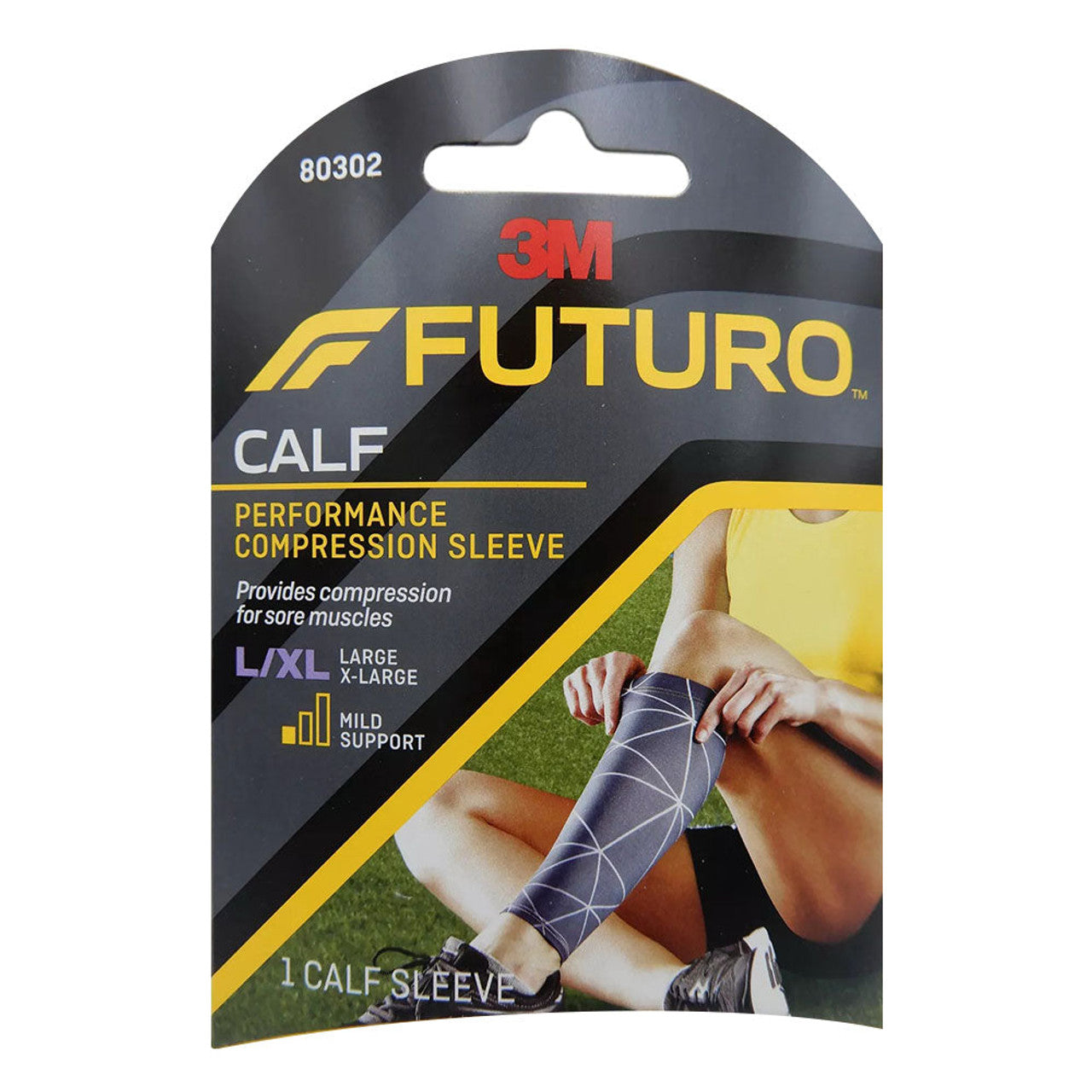 Futuro Performance Compression Calf Sleeve - Large / X-Large