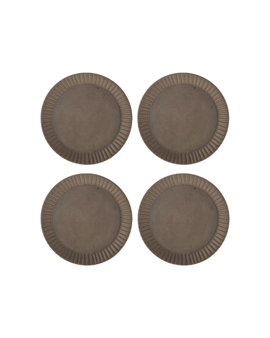 Earth Lines Salad Plate - Set of 4