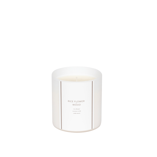Rice Flower + Wood | 10 oz