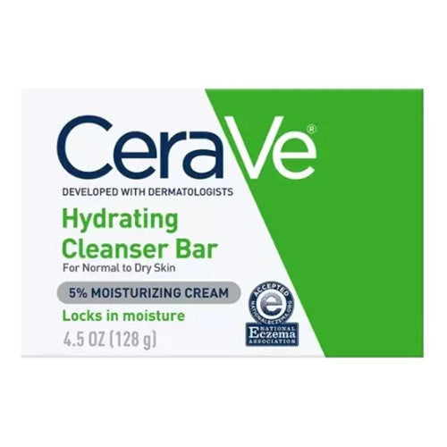 Cerave Hydrating Cleanser Bar, 4.5 Oz