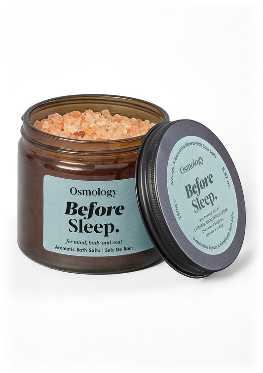 Before Sleep Amber Bath Salts - Lavender Eucalyptus and Cedar
