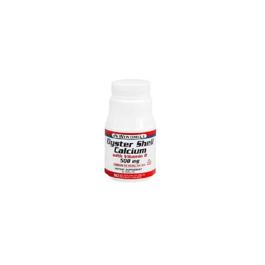 Windmill Calcium 500 Mg Tablets Oyster Shell With Vitamin D