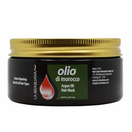La-Brasiliana Haircare Olio Di Morocco Argan Oil Hair Mask 8.45 Oz - Osadia Concept Store
