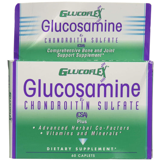 Glucoflex Glucosamine & Chondriotin Sulfate 60 Caplets