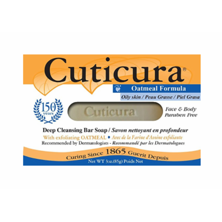 Cuticura Oily Skin Deep Cleansing Soap 3 Oz