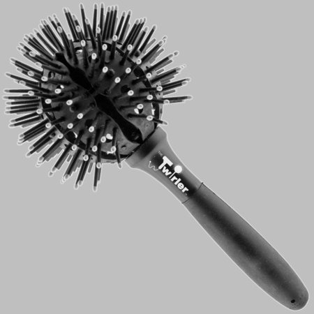 The Twirler Classic Ball Brush Large Black