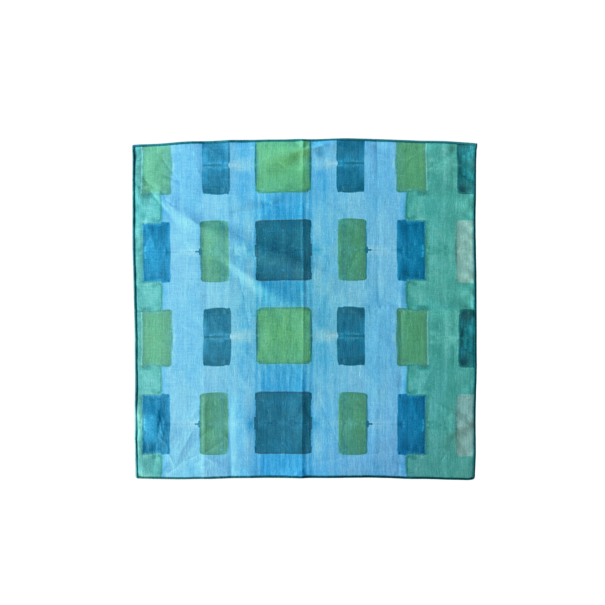 S/4 Blue Tapestry Napkin - Osadia Concept Store