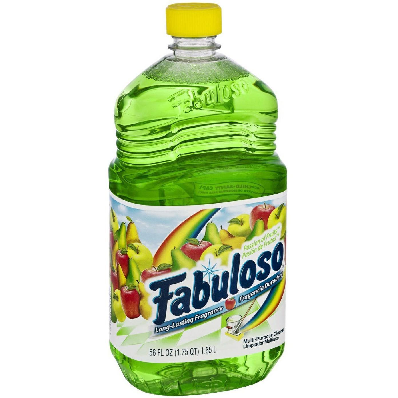 Fabuloso Multi Purpose Cleaner, 2 X Concentrated Formula, Passion Of Fruits 56 Fl Oz