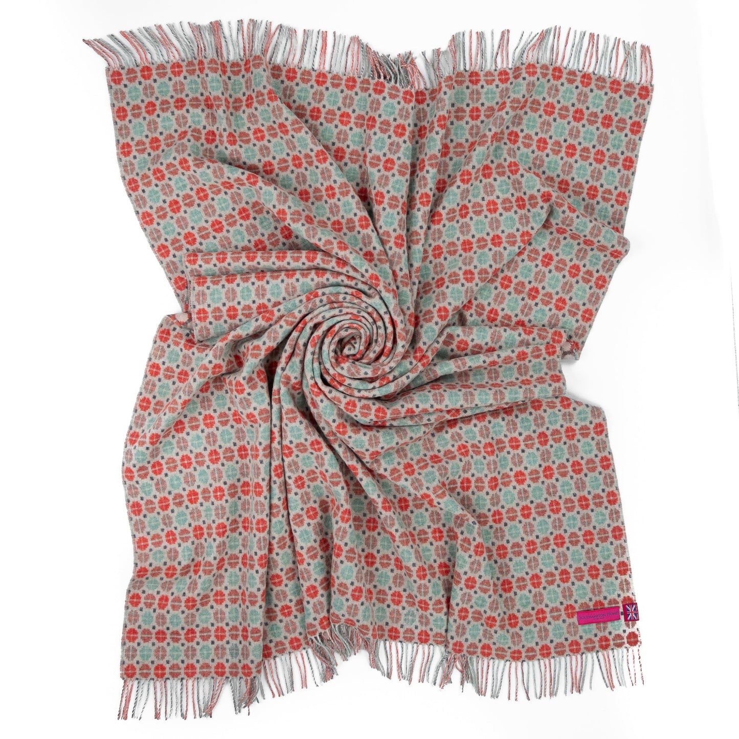 Southampton Home Merino Wool Medallion (Melon) - Osadia Concept Store