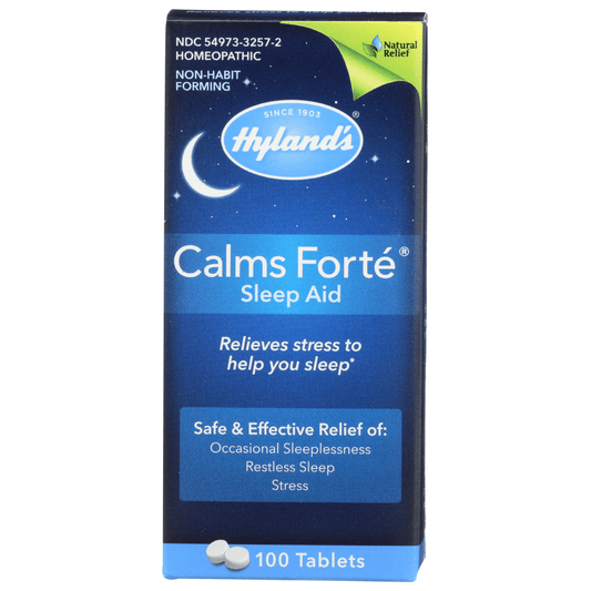 Hyland's Homeopathic Calms Forte - Sleep Aid - 100 Tablets