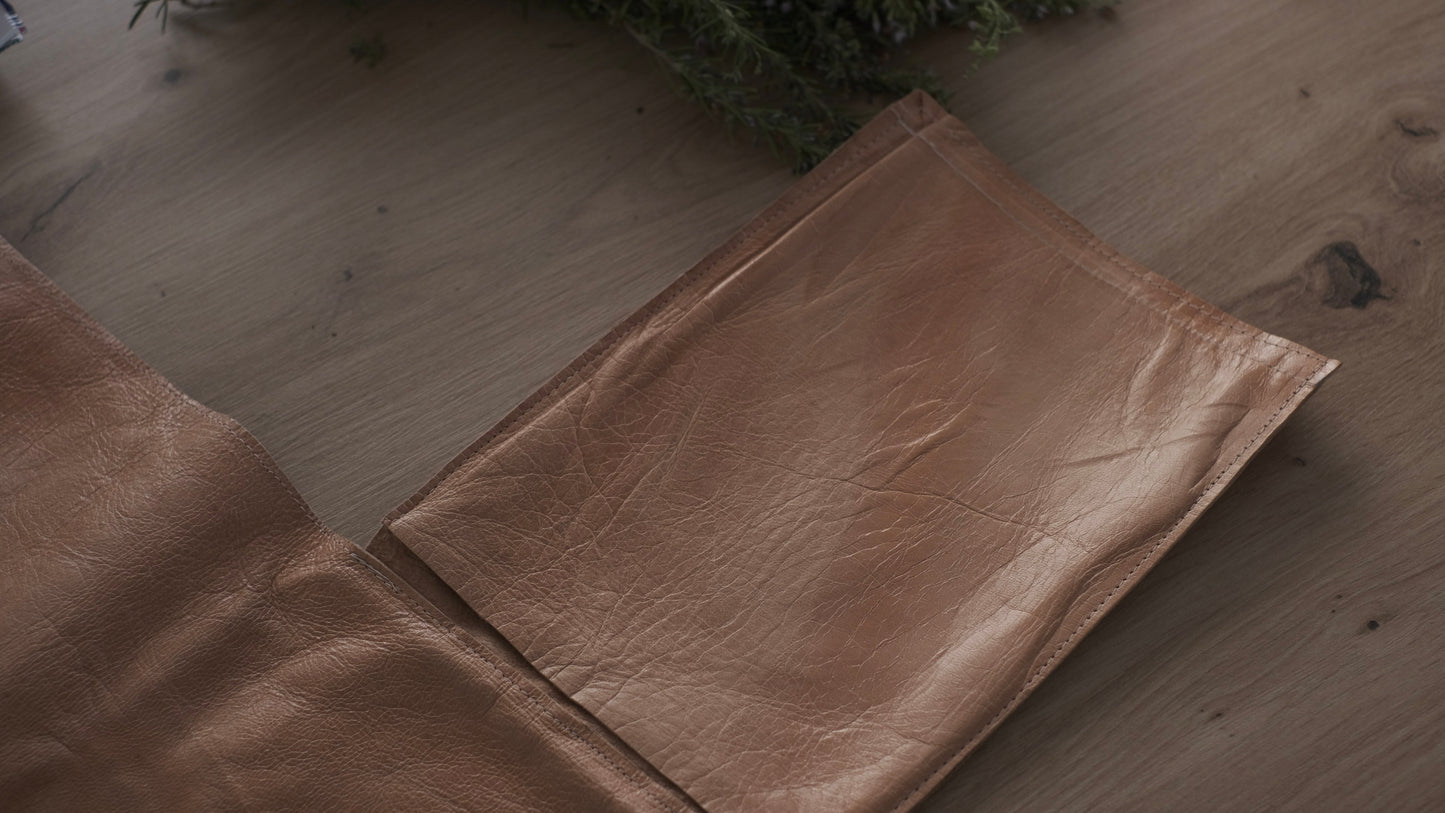 Leather Baby Changing Pad