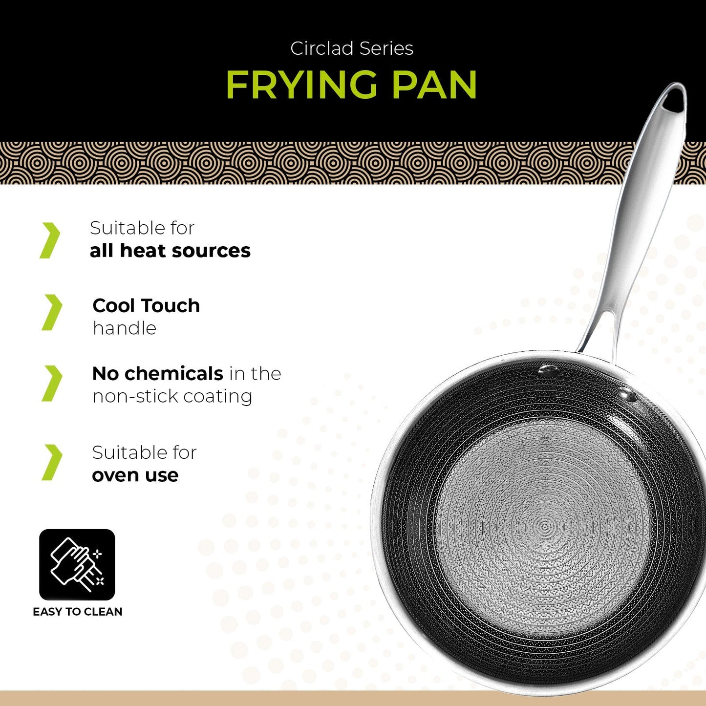 BE | LIVING CIRCLAD Series  Frying Pans