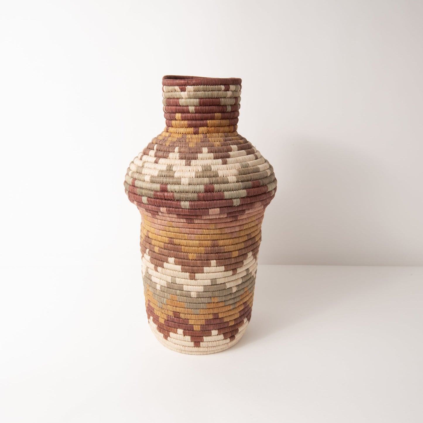 Zig Zag Grandmother Vase ~ Elevate Collection