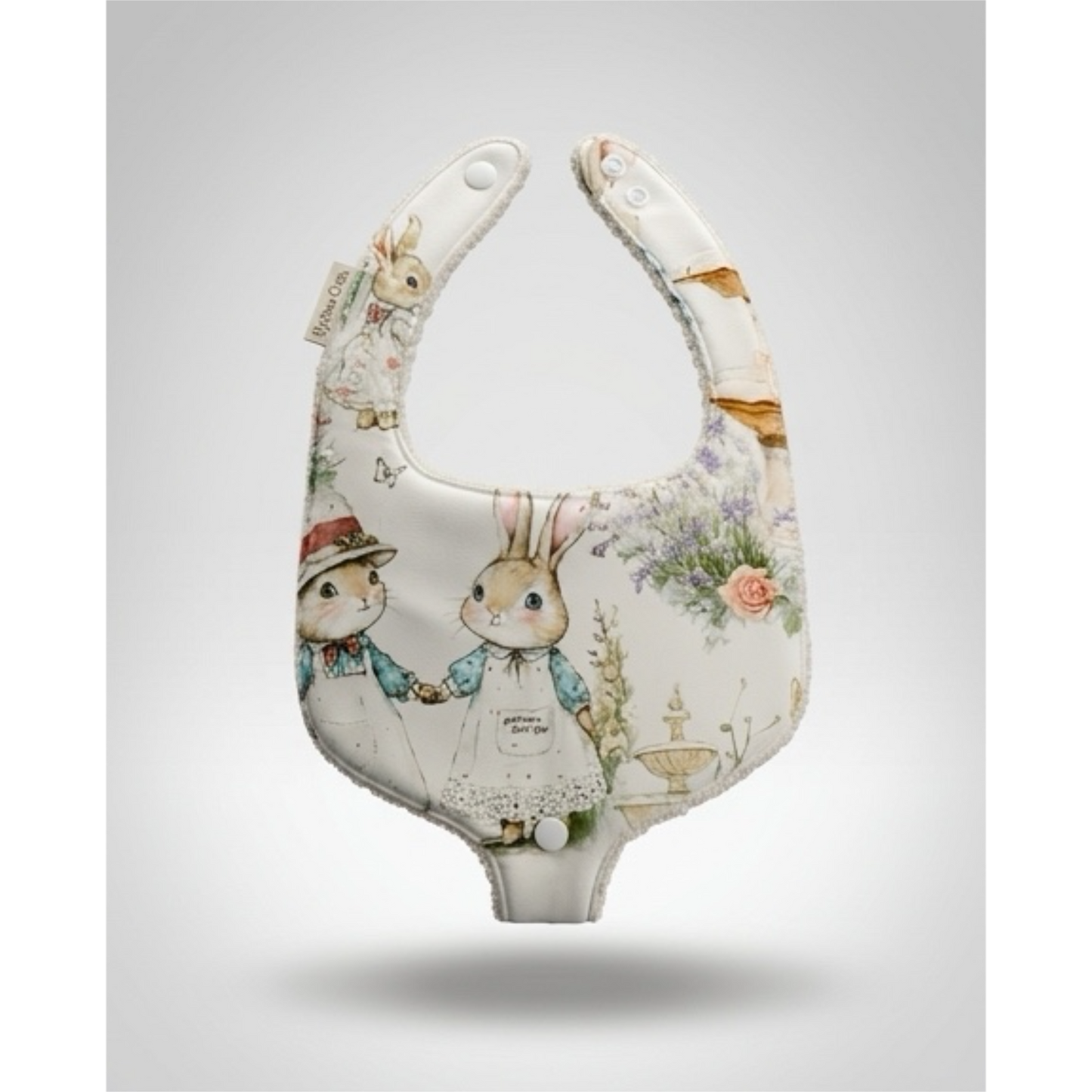 Soothe & Snap Bib – Bramble Rabbit