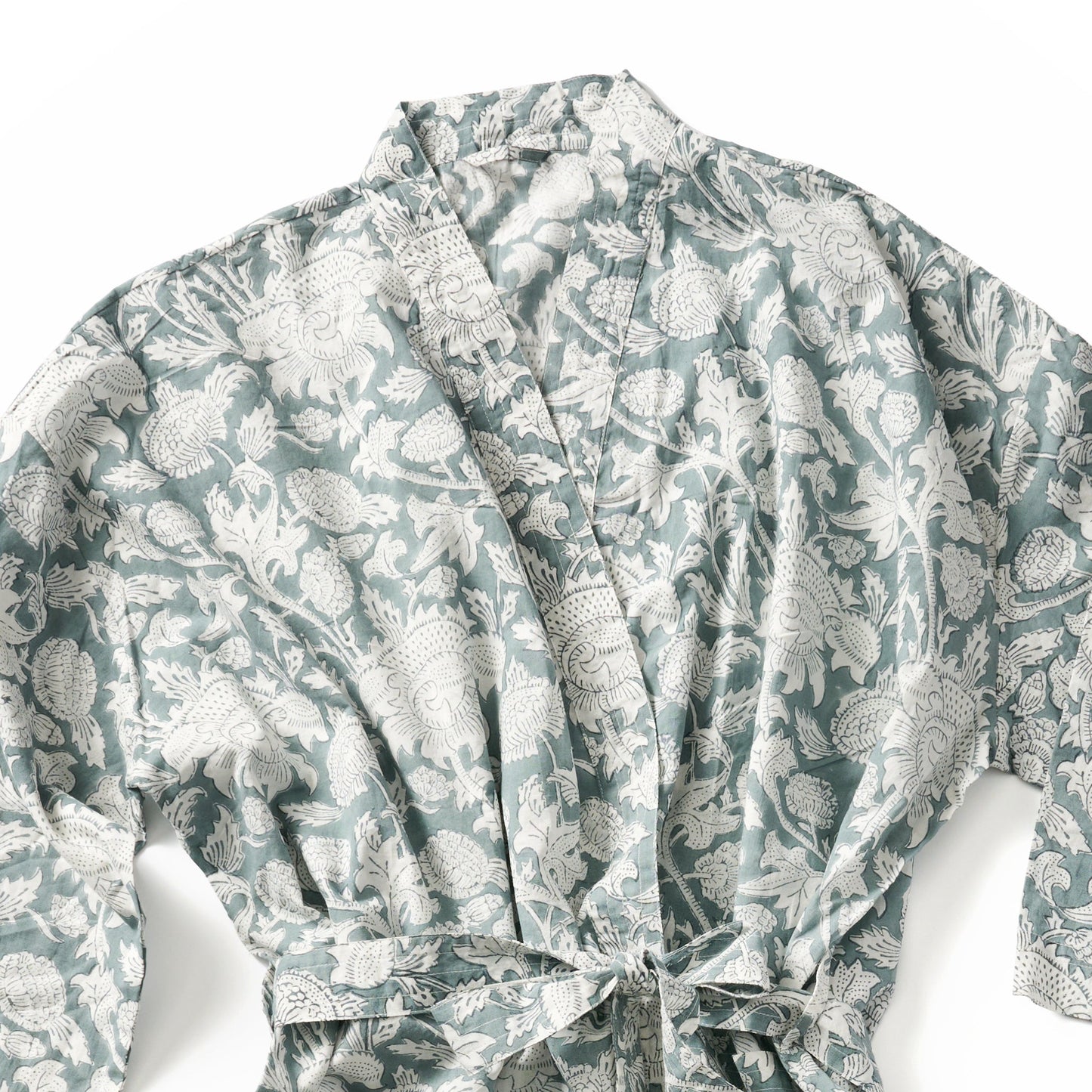 Avani Floral Block Print Robe