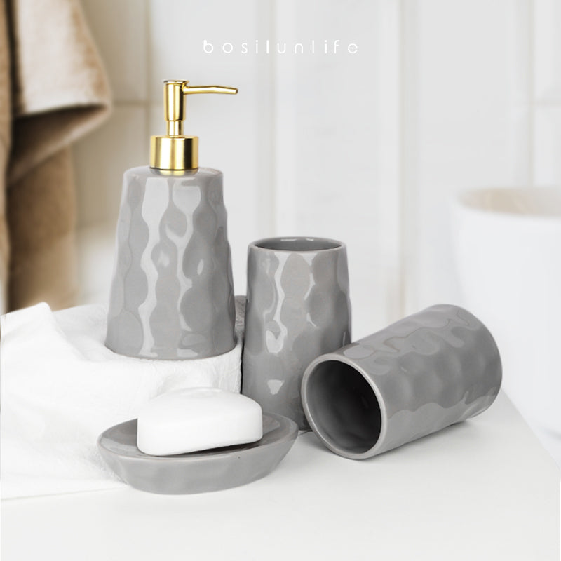 BosilunLife Bring Nature Inside Liquid Bathroom Set Recycled Eco-Clay - Osadia Concept Store