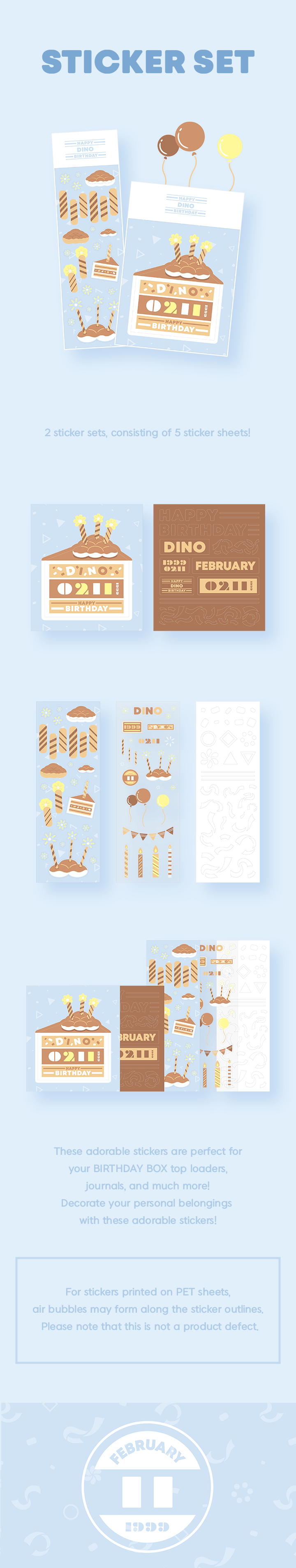 Seventeen - Happy Dino Day Birthday Box Ver. 2