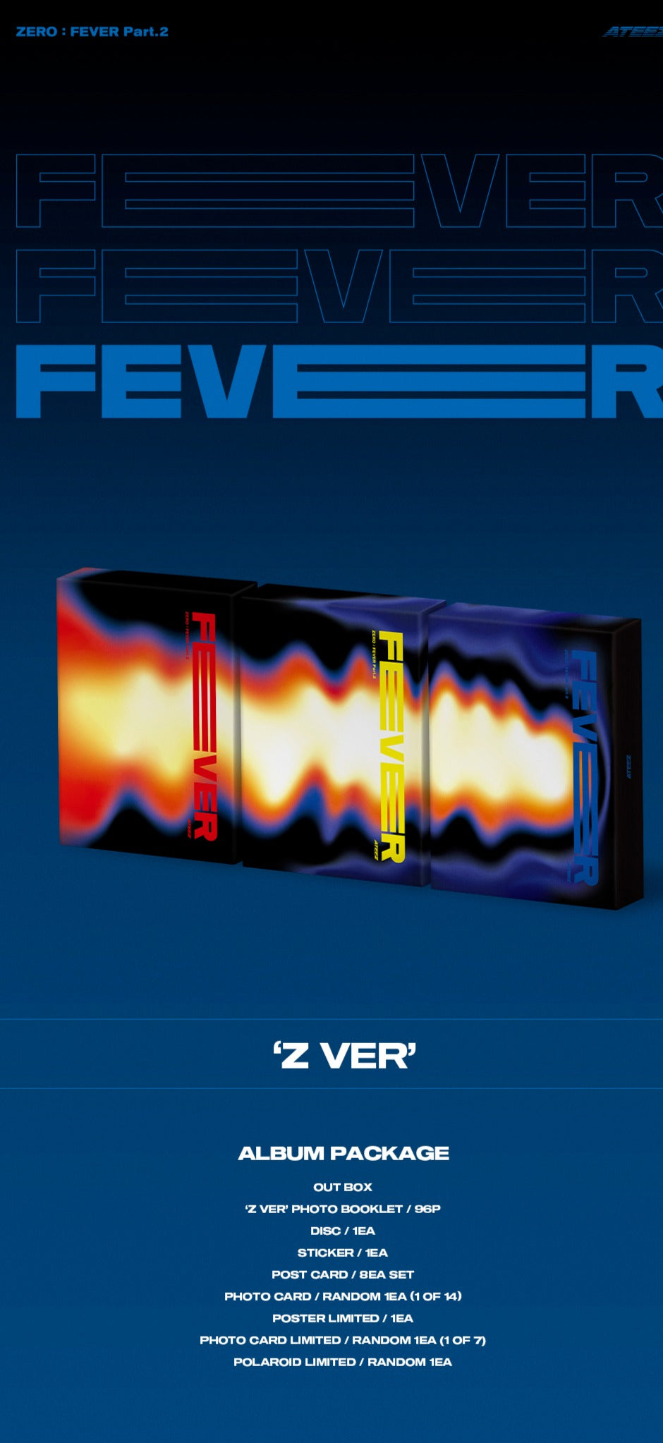 ATEEZ - Zero: Fever Part.2 Album