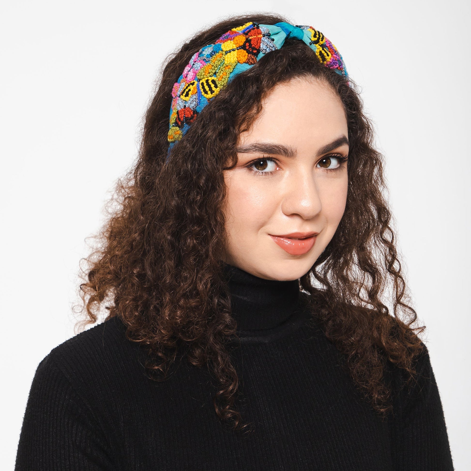 Butterfly Embroidered Headband - Osadia Concept Store