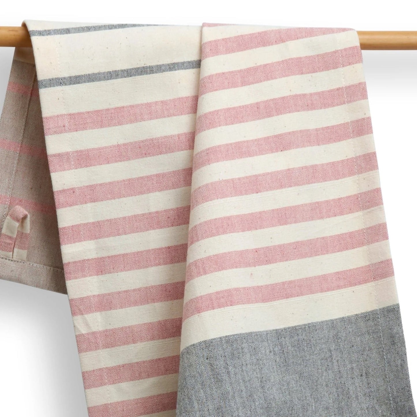 VERDA – Set of 2. Handwoven Kitchen Towels – Cotton – Fair Trade – Artisan Made