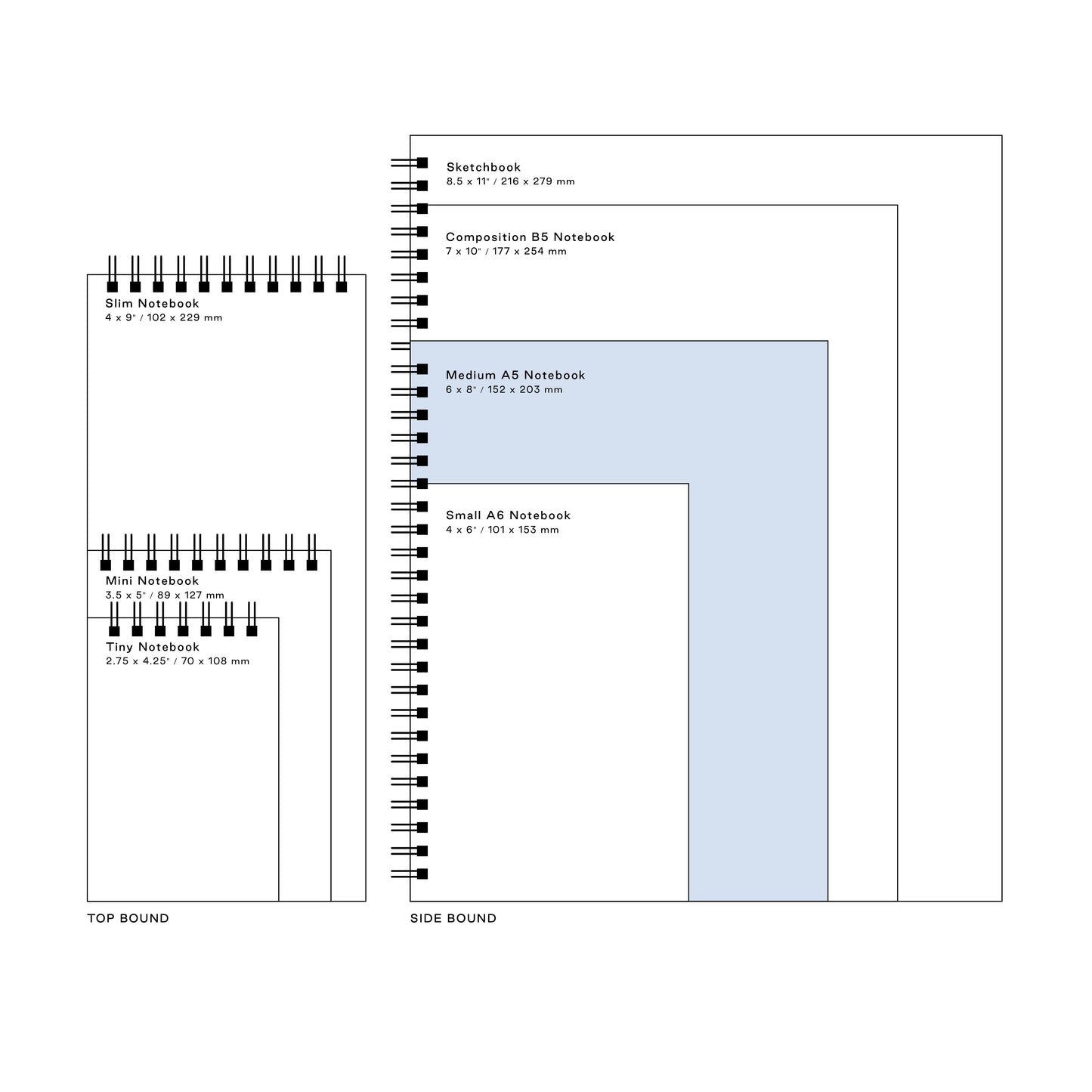 Sol Medium A5 Notebook