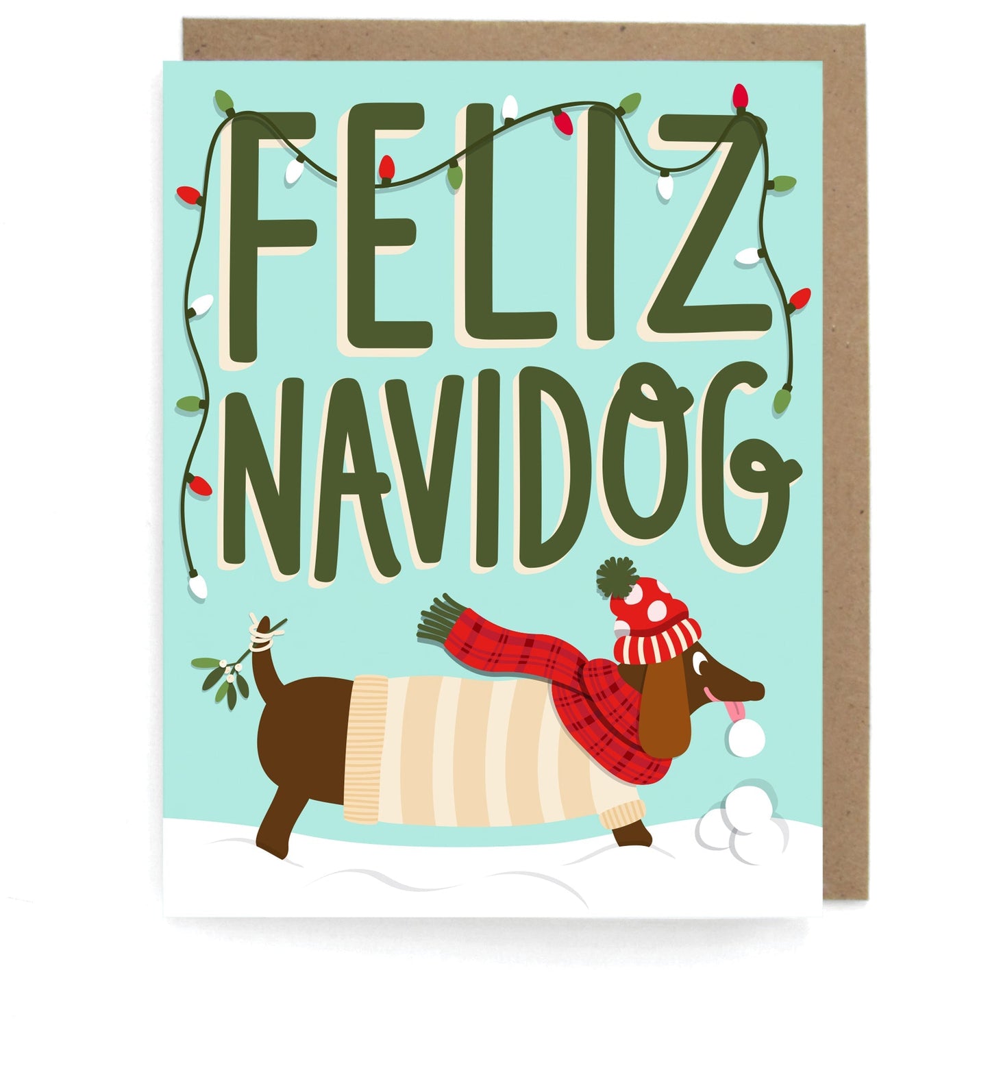 Feliz Navidog Card