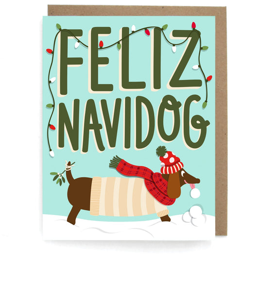 Feliz Navidog Card