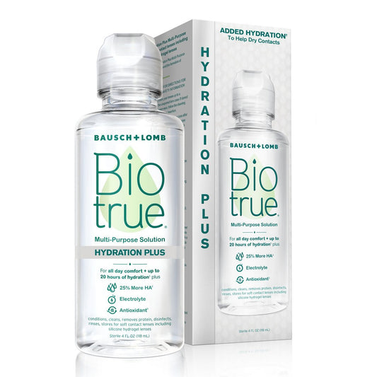 Biotrue Hydration Plus Contact Lens Solution - 4 Fl Oz