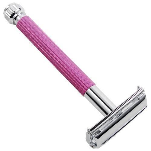 Parker 29L Lavender Women's Long Handle Butterfly Open Safety Razor
